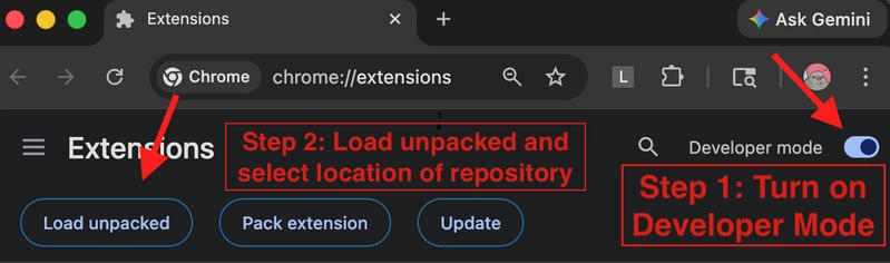 Extension Installation Instruction