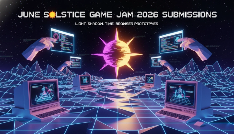 Cover image for June Solstice AI & 3D Game Jam Development